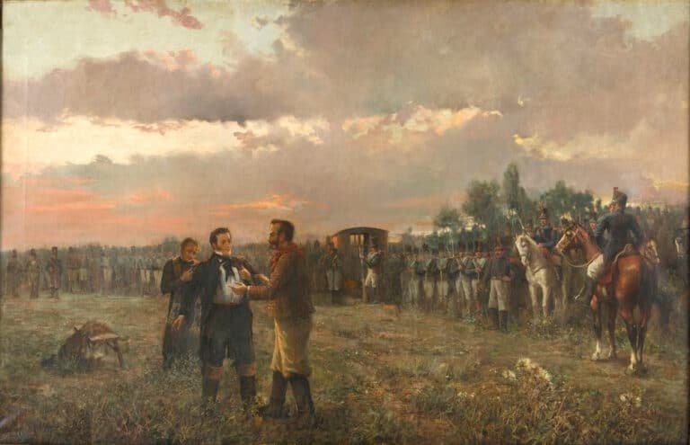 Exécution de Dorrego - Fausto Eliseo Coppini 1902 | Domaine Public