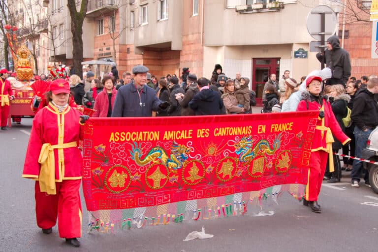 Nouvel An chinois, qui s'est déroulé dans le 13e arrondissement de Paris (France) - Georges Seguin | Creative Commons BY-SA 4.0