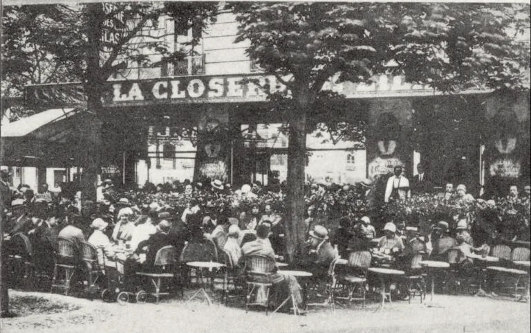 la closerie des lilas en 1909 - Delcampe CPA | Domaine public