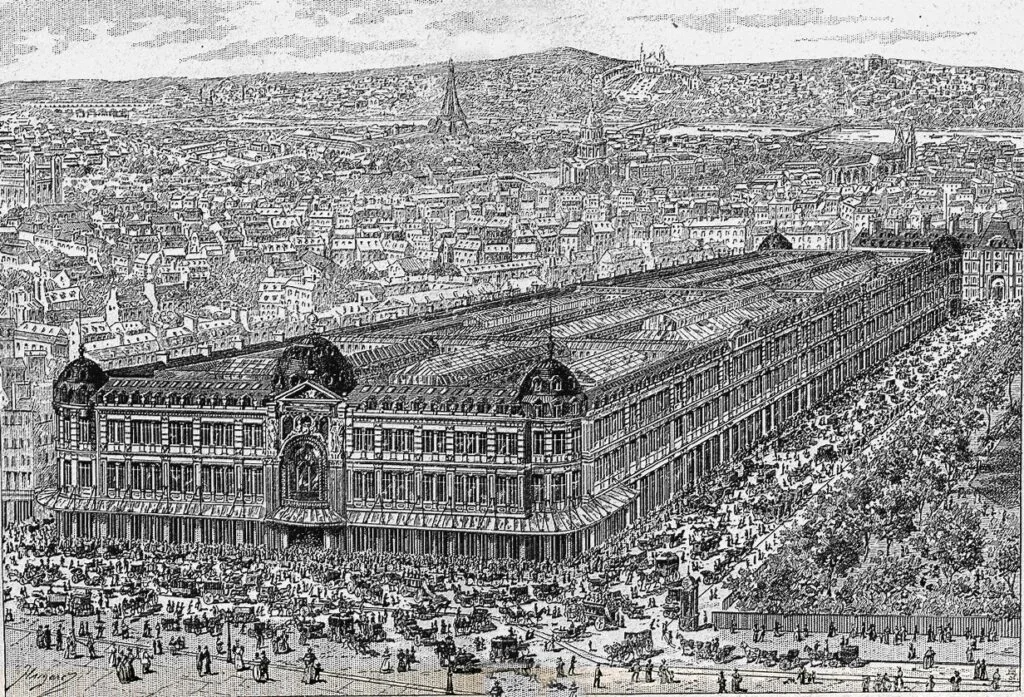 Le grand magasin Au Bon Marché achevé en 1887 - Auteur inconnu | Domaine public