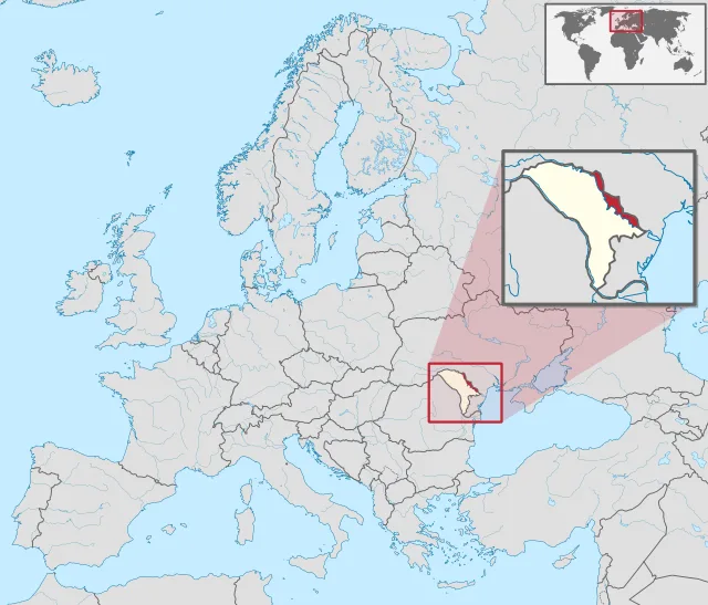 La Transnistrie et l'Europe - TUBS | Creative Commons Attribution-Share Alike 3.0