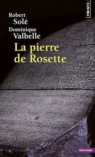 Couverture : La Pierre de Rosette