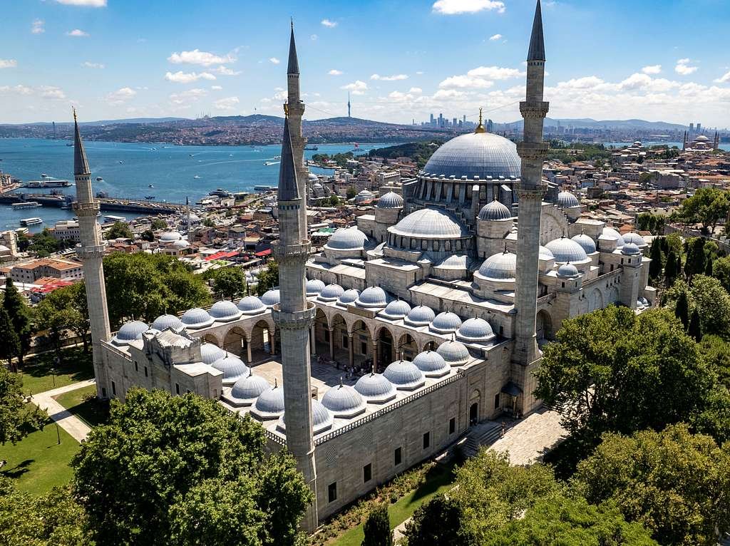 la mosquée süleymaniye à istanbul