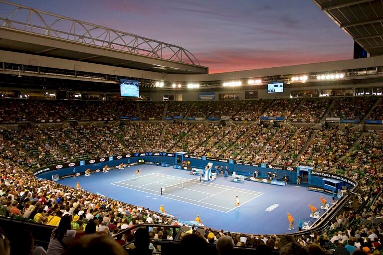 Rod Laver Arena-Court Central de l'Open d'Australie, 2013 - Steve Collis | Creative Commons BY 2.0