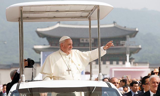 Visite du pape François en Corée en 2014 - Korea.net | Creative Commons Attribution-Share Alike 2.0