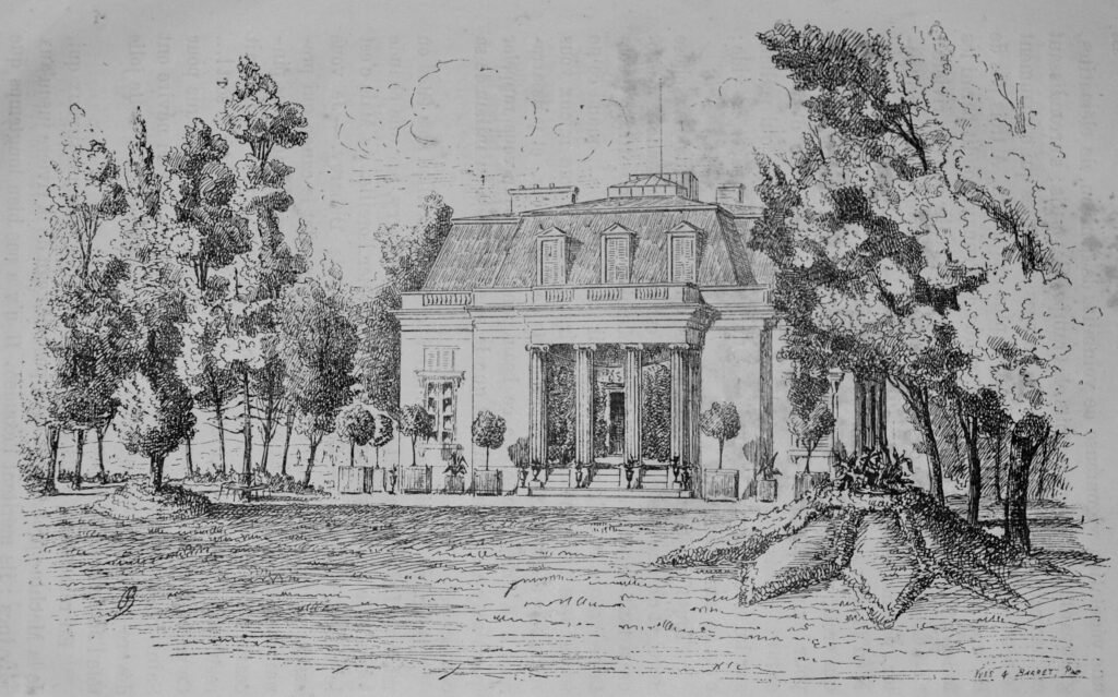 Photo d'une page de la revue Le Tour de France, première année, 1880, Pavillon de musique, Louveciennes - Fabrice Dury  | Domaine public