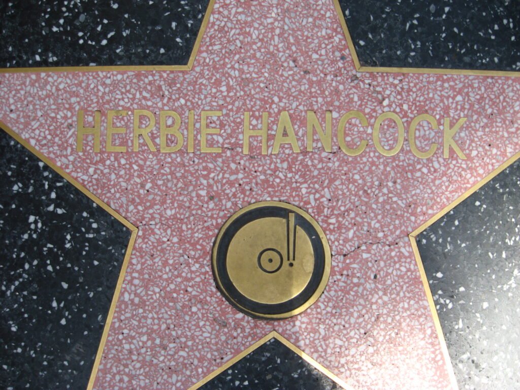 l'étoile d'herbie hancock au hollywood walk of fame