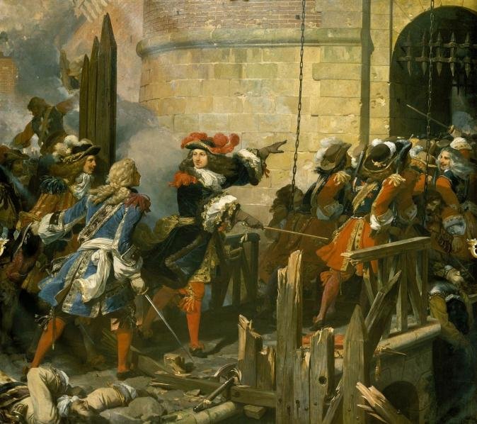 prise de valenciennes, 17 mars 1677, jean alaux, 1837 i domaine public