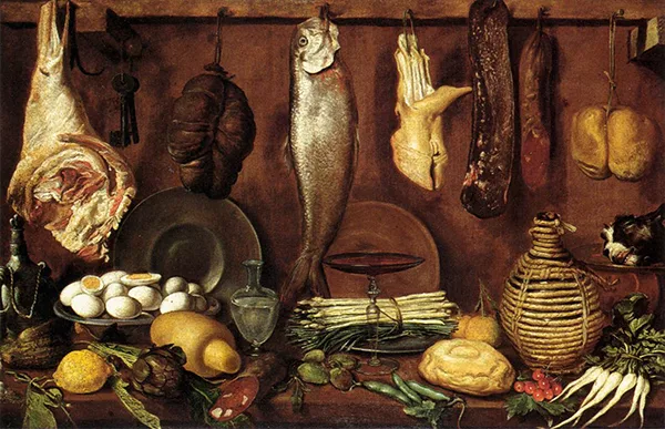 Dans la cuisine, XVIe siècle, Collection particulière - Jacopo Chimenti | Domaine public