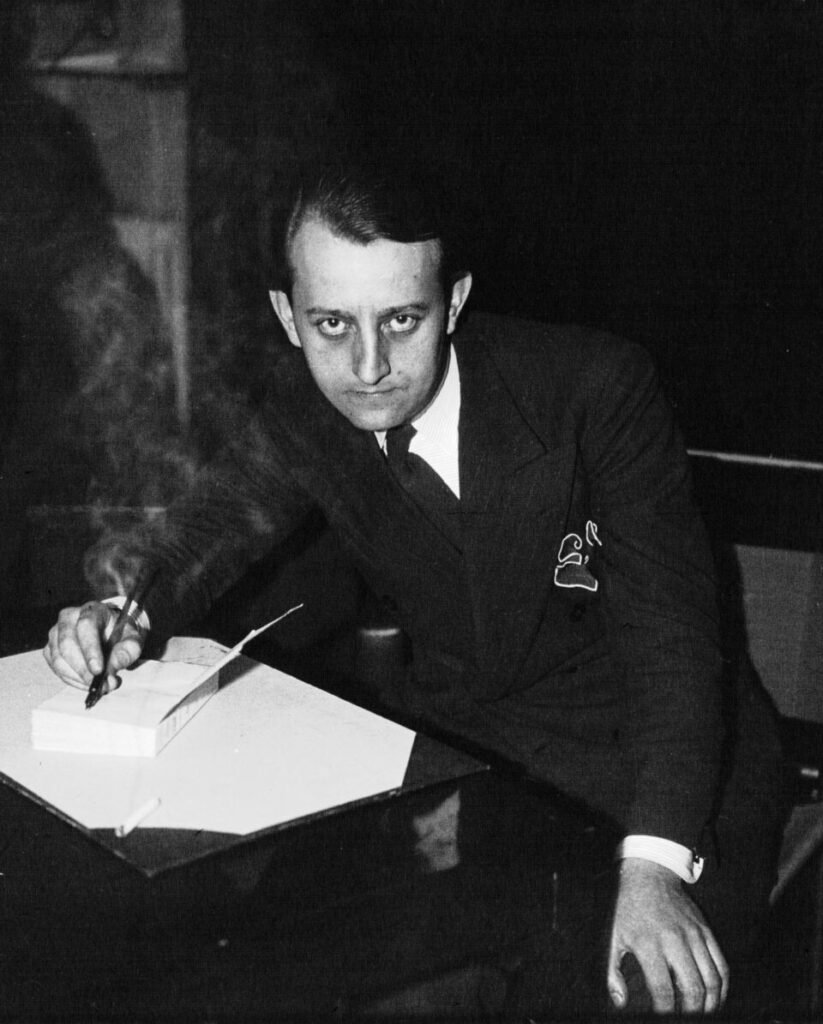 Photographie d'André Malraux en 1933 - Agence de presse Meurisse | Domaine public