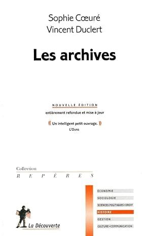 Couverture : Les archives