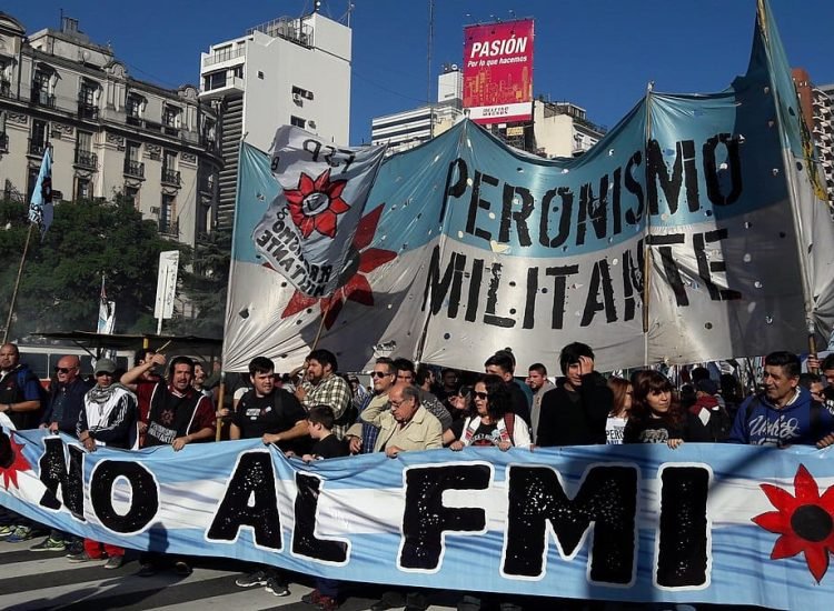 Marche contre le FMI - Gaston Cuello (Pseudo Wikipédia) | Creative Commons BY-SA 4.0