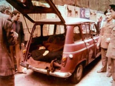 Le cadavre d'Aldo Moro a été retrouvé le 9 mai 1978, à Rome - auteur inconnu | Domaine public