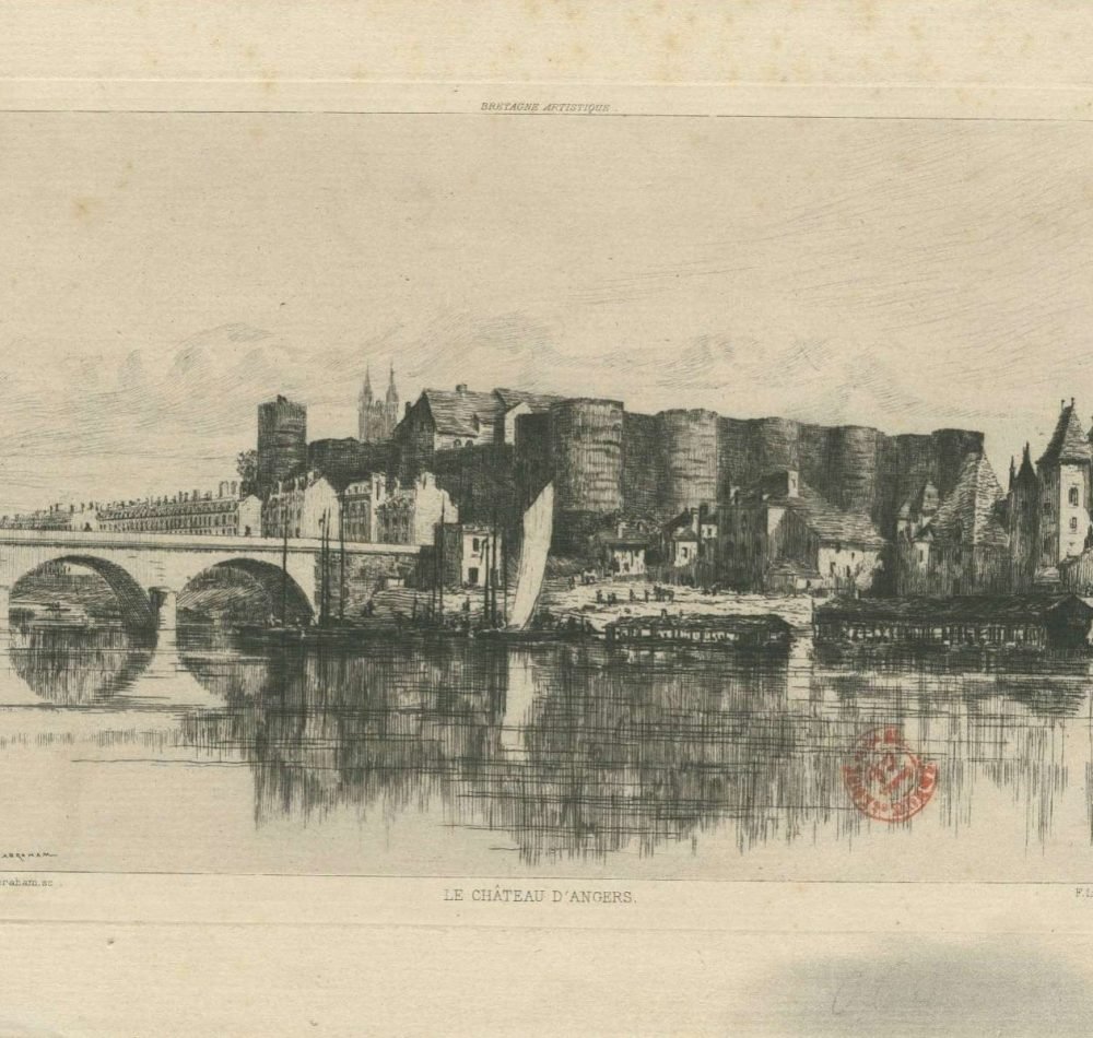 Carte postale de la ville d'Angers - Archive départementale du Maine-et-Loire | Licence Ouverte Version 2.0