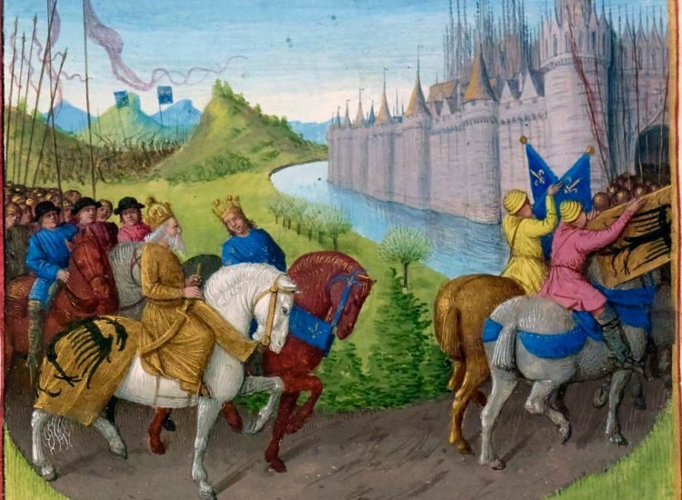Arrivée des croisés à Constantinople, par Jean Fouquet | Domaine public