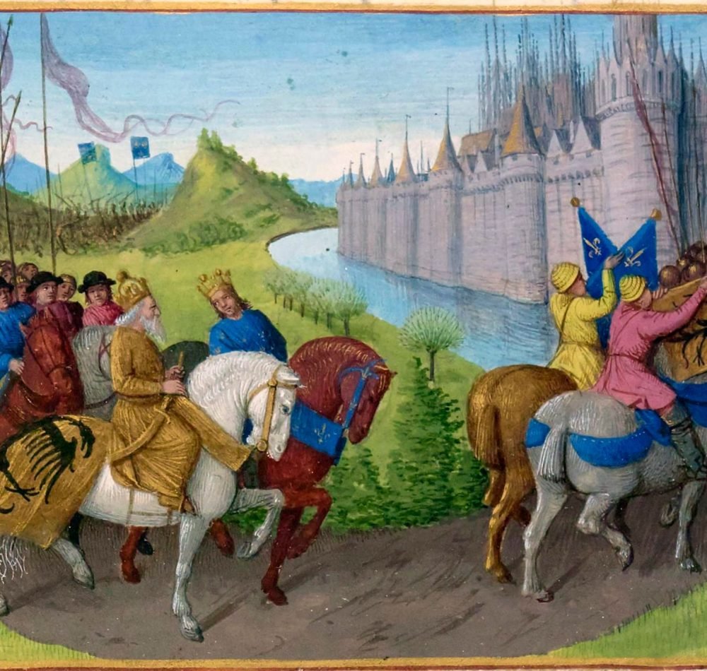 Arrivée des croisés à Constantinople, par Jean Fouquet | Domaine public