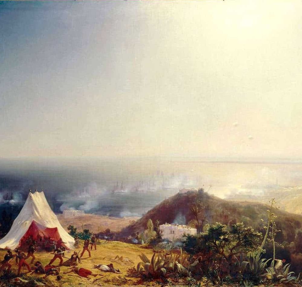 Attaque d'Alger par la mer 29 Juin 1830 - Theodore Gudin | Domaine public