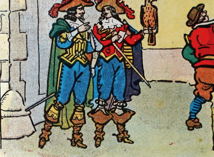Aventures et exploits du comte de Chavagnac, épisode « Le Roi au masque de velours », Georges Omry | Domaine public