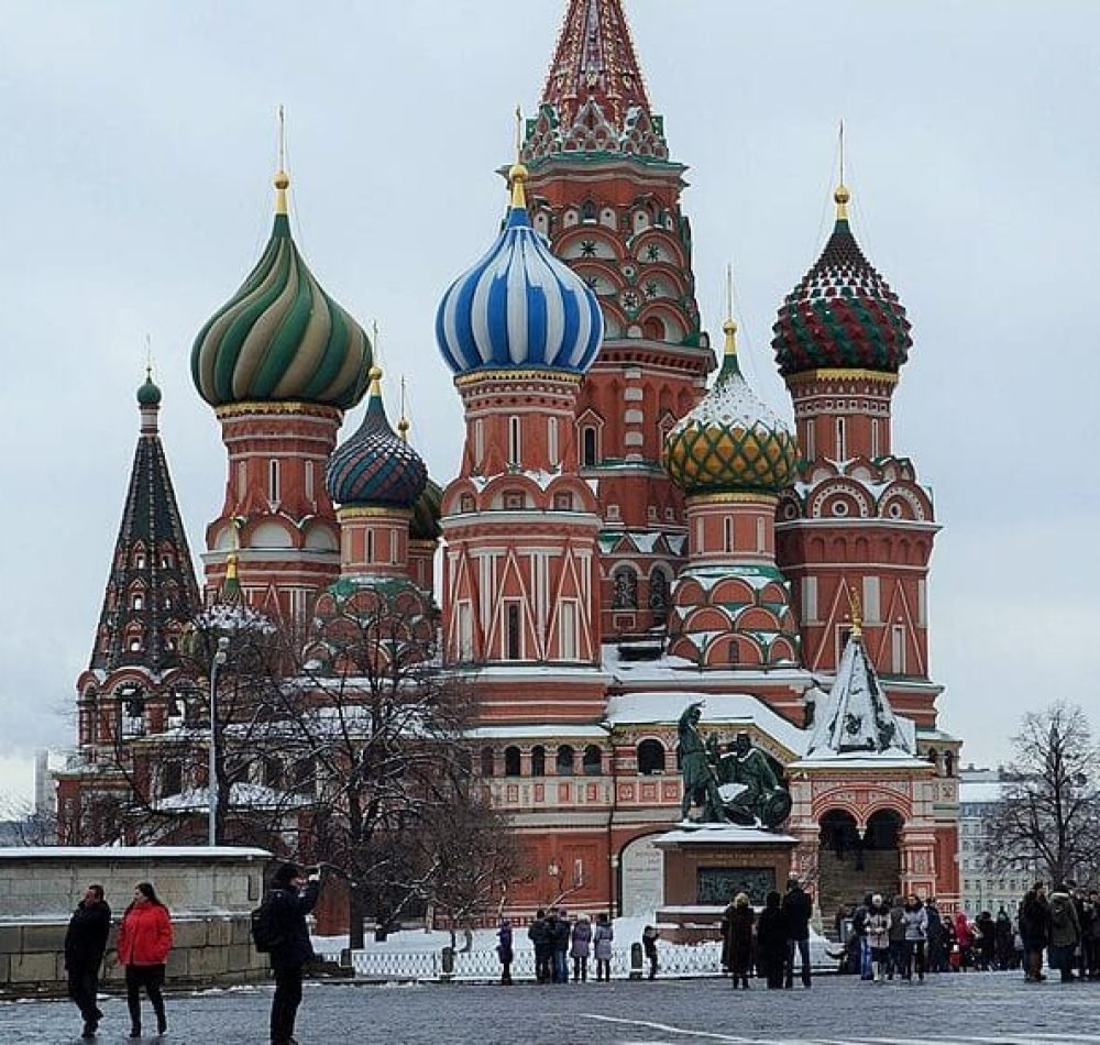 La cathédrale Basile-le-Bienheureux, signe de l'influence de l'orthodoxie en Russie, au centre de l'Etat et du pouvoir - PIERRE ANDRE LECLERCQ | Creative Commons Attribution-Share Alike 3.0