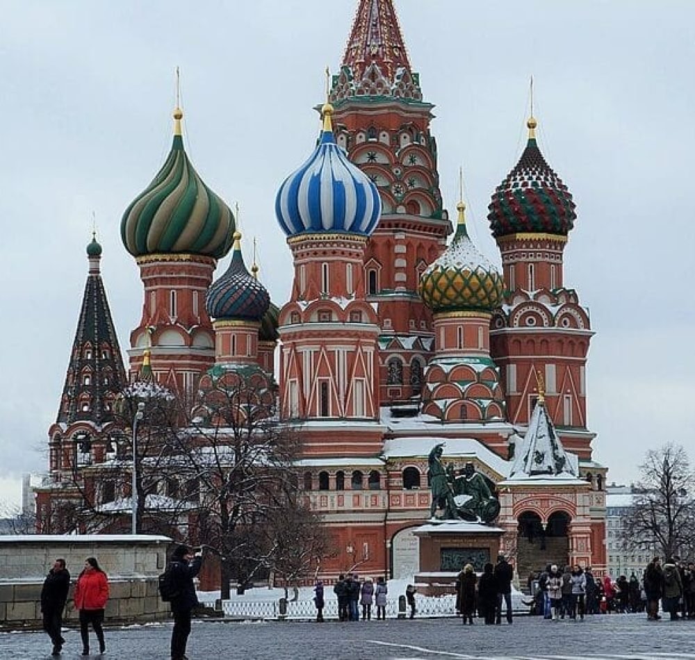 La cathédrale Basile-le-Bienheureux, signe de l'influence de l'orthodoxie en Russie, au centre de l'Etat et du pouvoir - PIERRE ANDRE LECLERCQ | Creative Commons Attribution-Share Alike 3.0