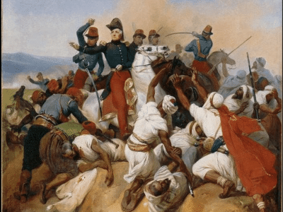 Combat de Sikkak en 1836 - Horace Vernet | Domaine public