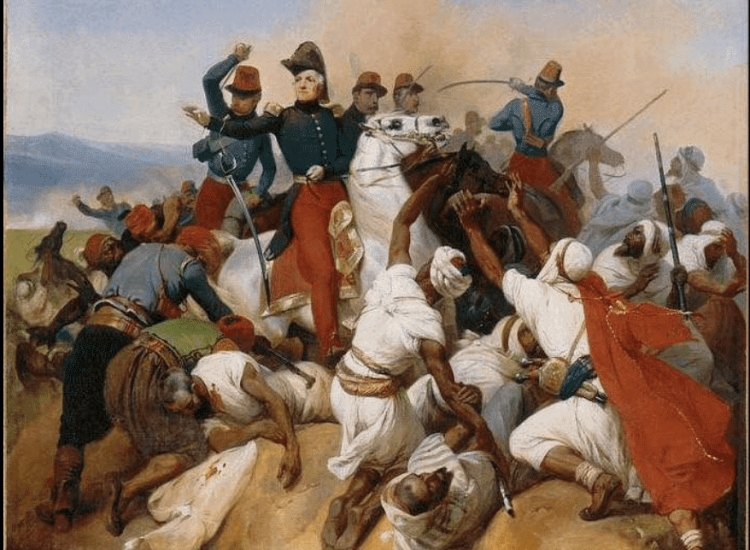 Combat de Sikkak en 1836 - Horace Vernet | Domaine public