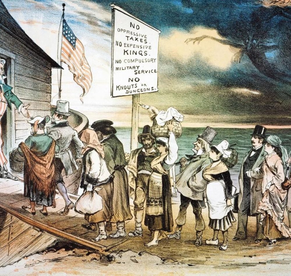 Comment prouver son identité dans l'histoire, la création du passeport - Granger NYC/Rue des Archives Joseph Keppler | Domaine public
