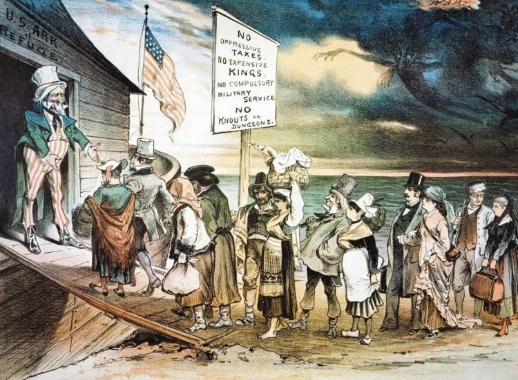 Comment prouver son identité dans l'histoire, la création du passeport - Granger NYC/Rue des Archives Joseph Keppler | Domaine public