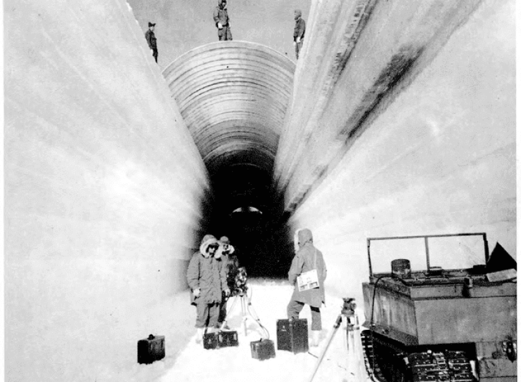 La complexité de la contruction des tunnels du projet Iceworm, l'exemple de Camp Century - U.S. Army Corps of Engineers, Cold Regions Research and Engineering Laboratory | Domaine public