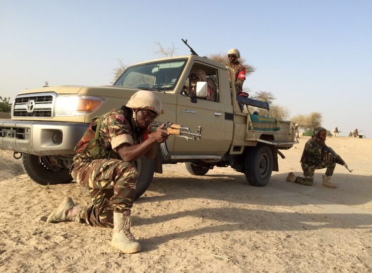 Démonstration de l'Armée nigériane, sur les procédures contre Boko Haram - VOA/Nicolas Pinault | Domaine public