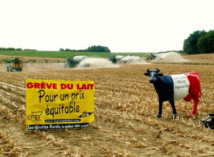 Grève du Lait 2009 - Coordination rurale