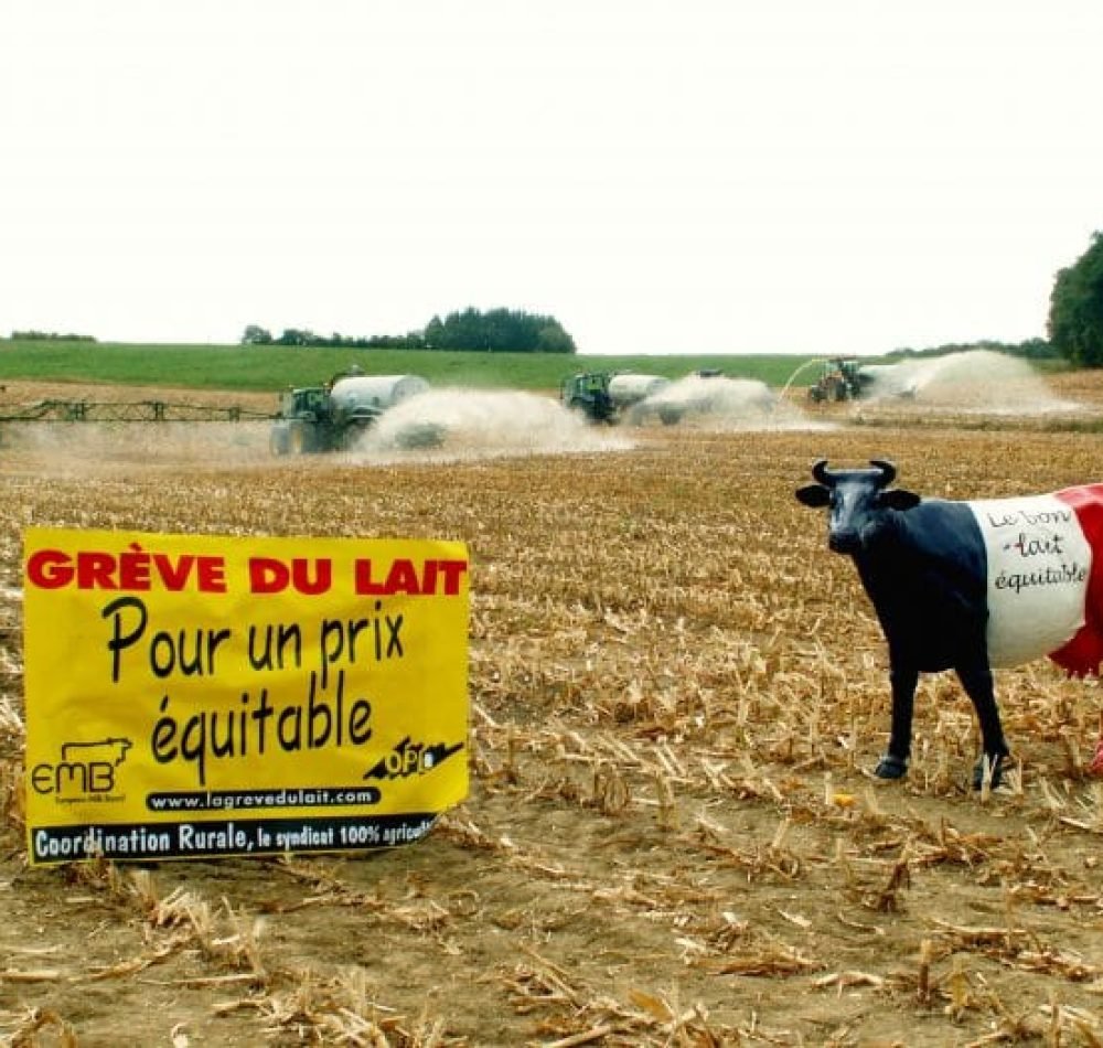 Grève du Lait 2009 - Coordination rurale