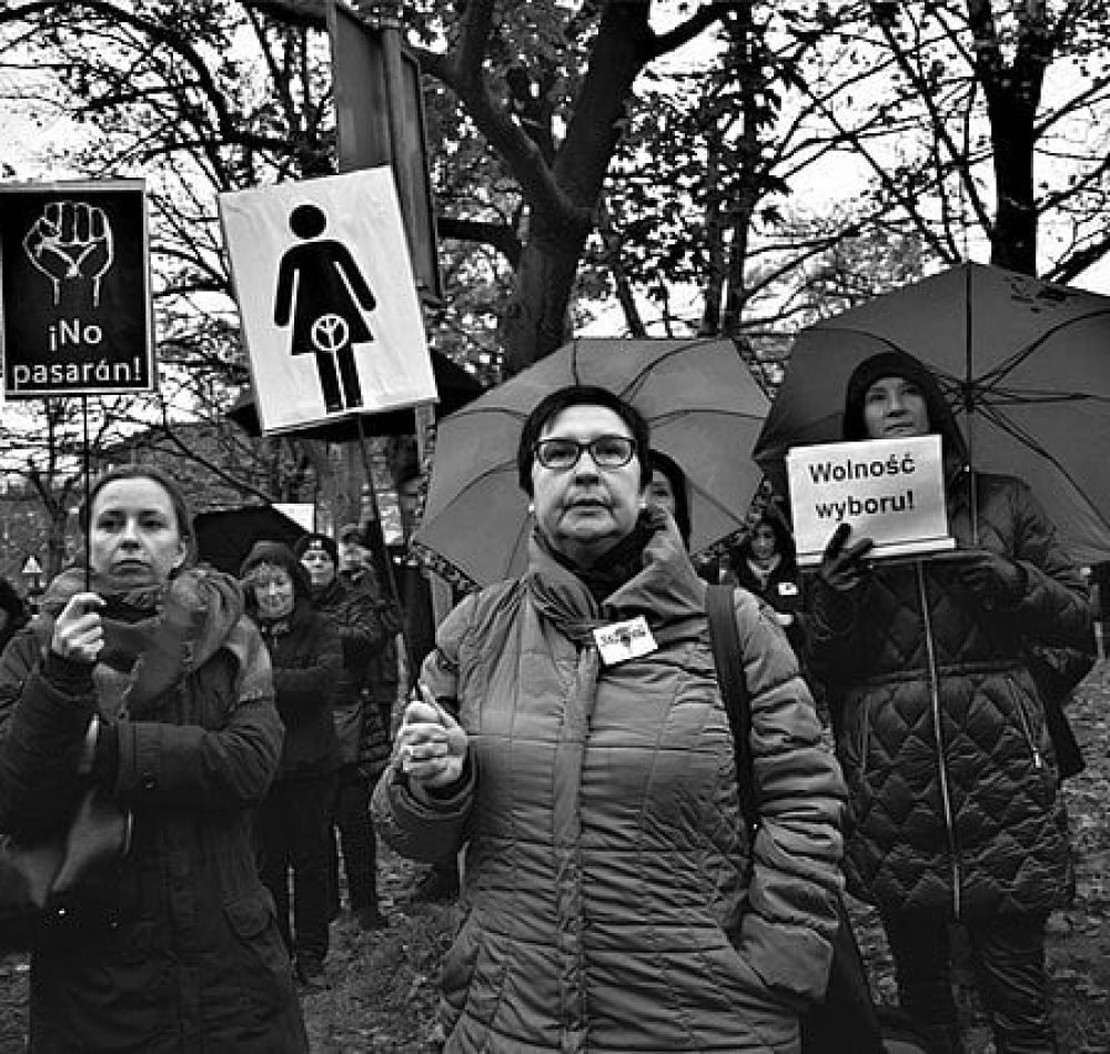 Grève des femmes en Pologne, 24/10/2016 | Creative Commons BY 4.0