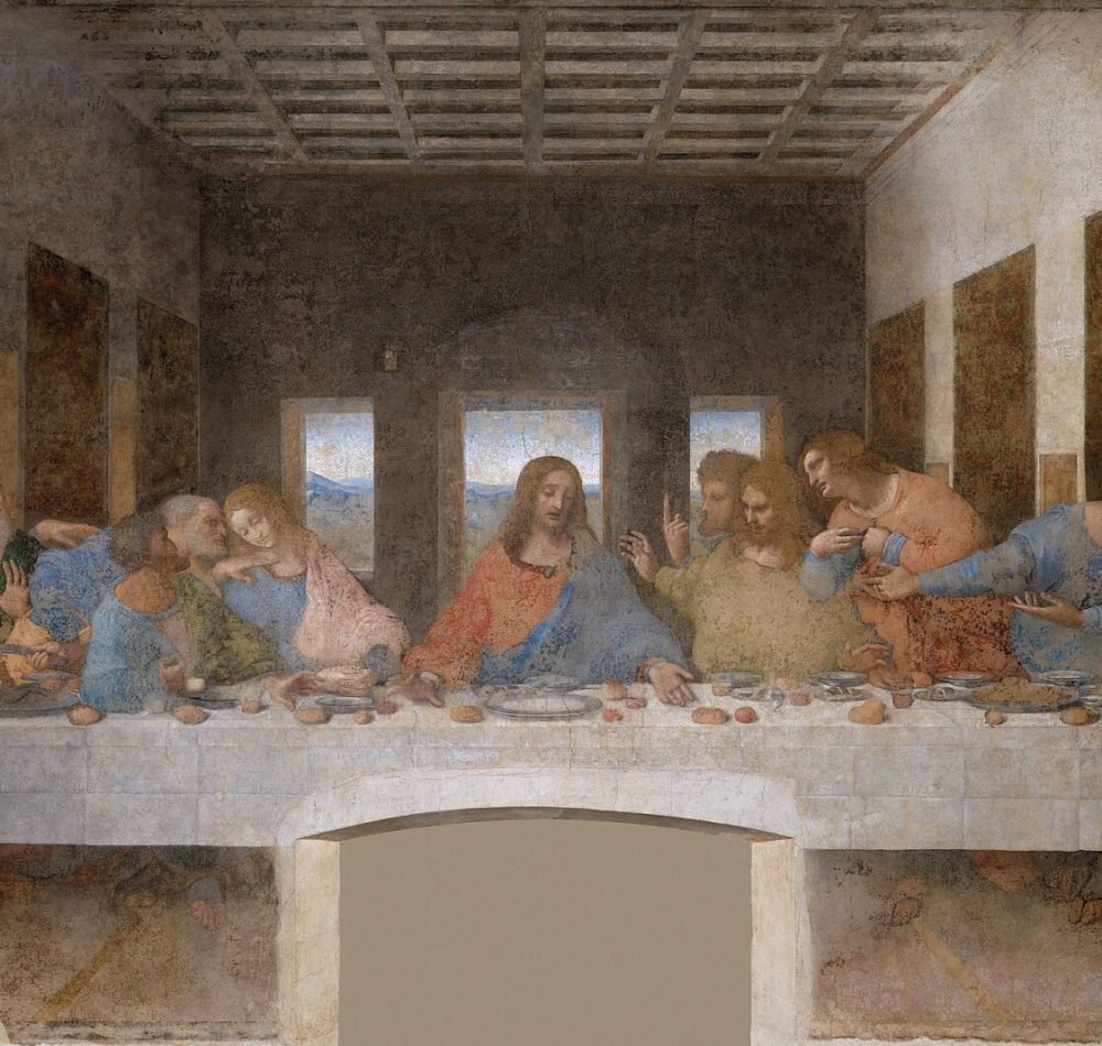 Iconographie d'illustration pour les non catholique à l'époque des lumières en provenance de La Cène - Léonard de Vinci | Domaine public