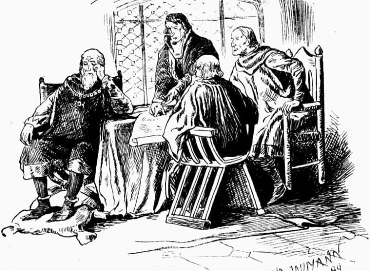 Illustration pour l'index des livres interdits chez les Catholiques - Arthur Achleitner | Domaine public