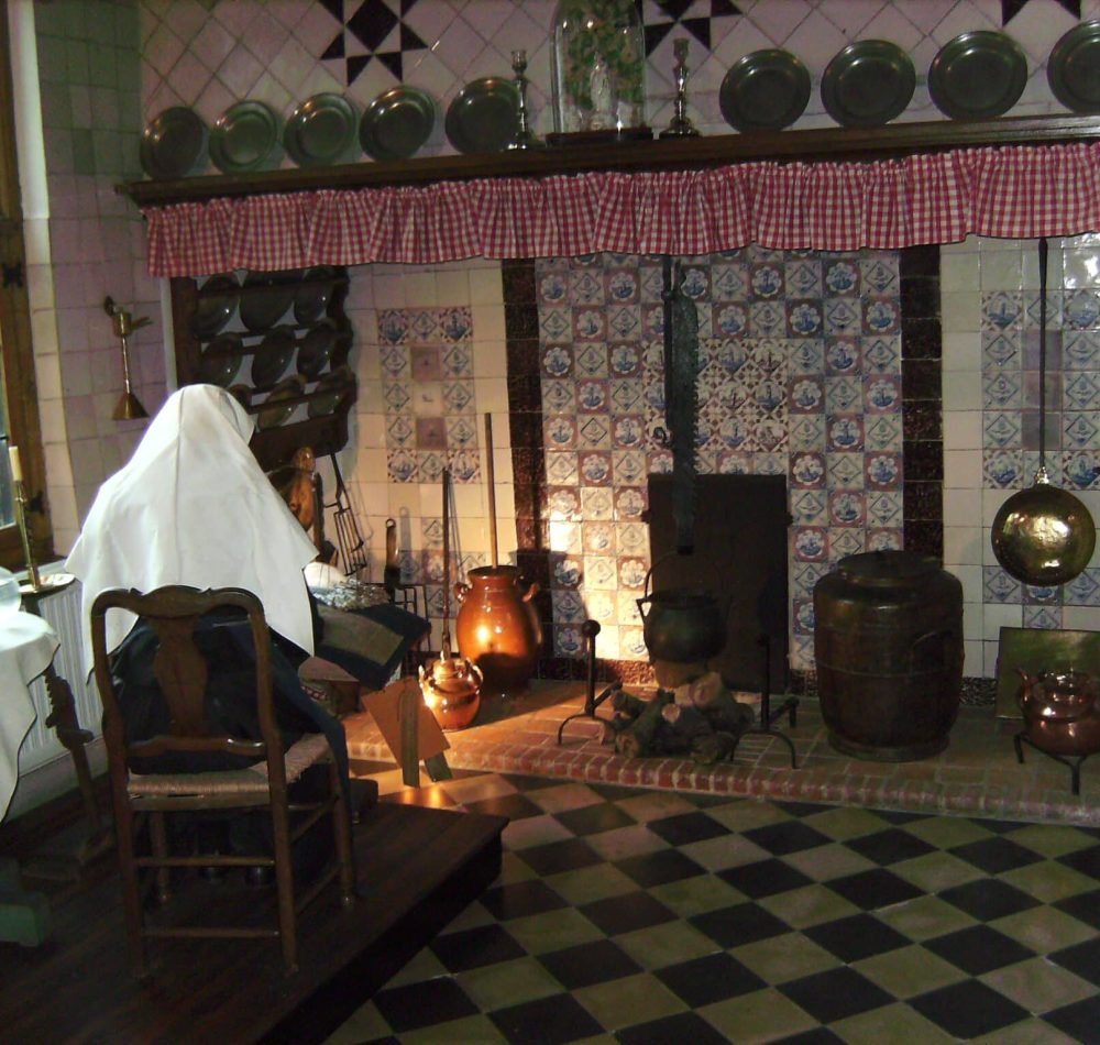 Intérieur d'un convent au xixe siècle, Musée du Béguinage de Turnhout, Belgique - Vitaly Volkov | Creative Commons BY 2.0