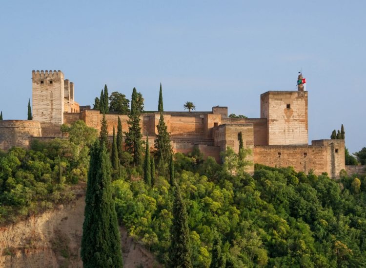 L'Alcazaba (la forteresse) de l'Alhambra de Grenade, Espagne - Jebulon | Domaine public