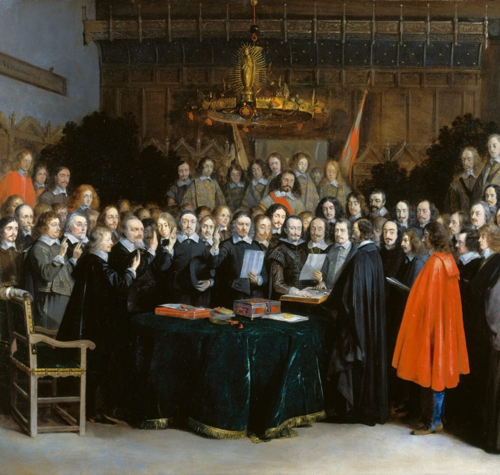 La Ratification du traité de Münster, 15 juin 1648 - Gerard ter Borch | Domaine public