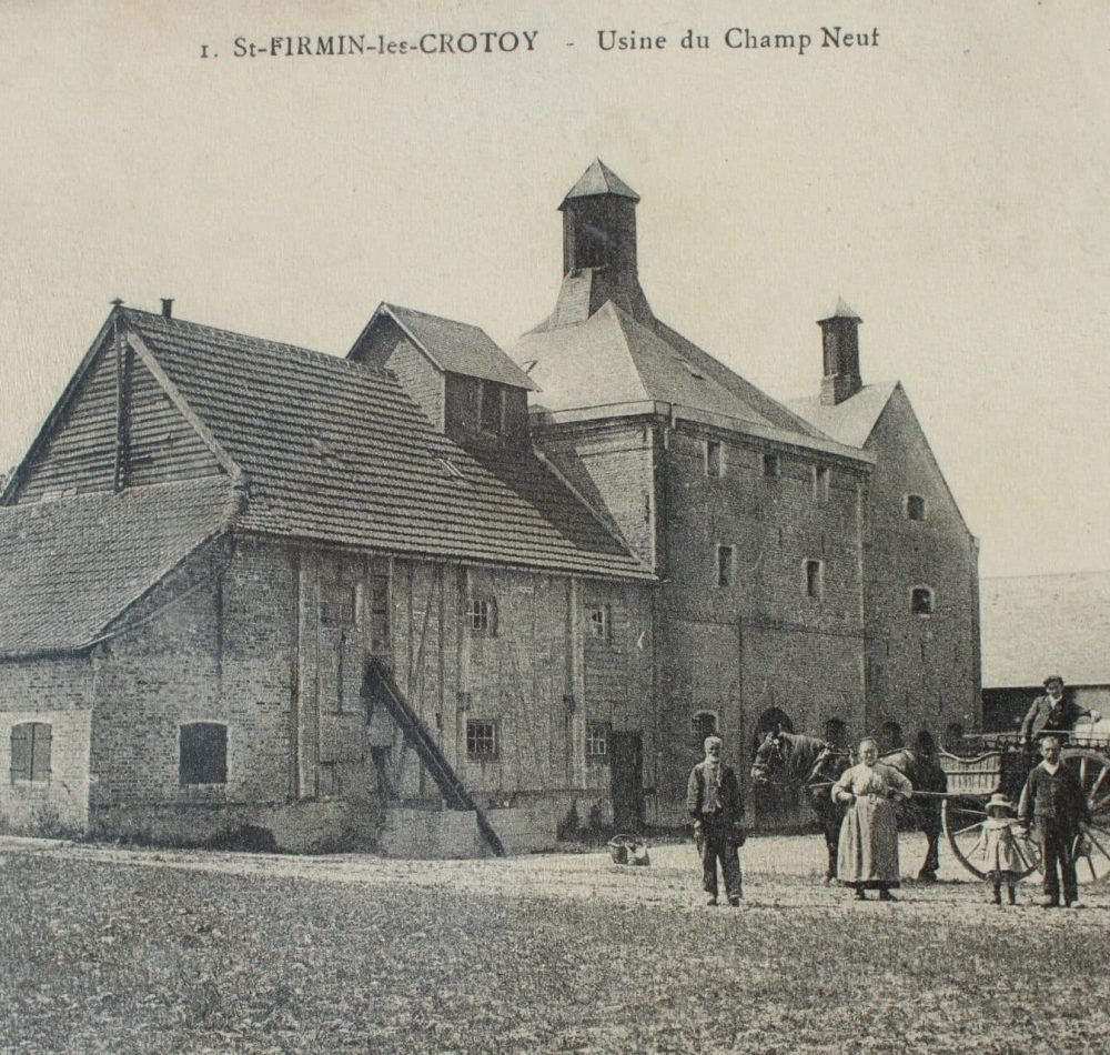 Le Crotoy, Saint-Firmin, Somme, France, usine de traitement de chicorées, ferme du Champ-neuf - Collection Cathelain-Marceille | Domaine public