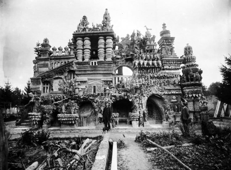 Le Palais idéal de Ferdinand Cheval vers 1890 | Domaine public
