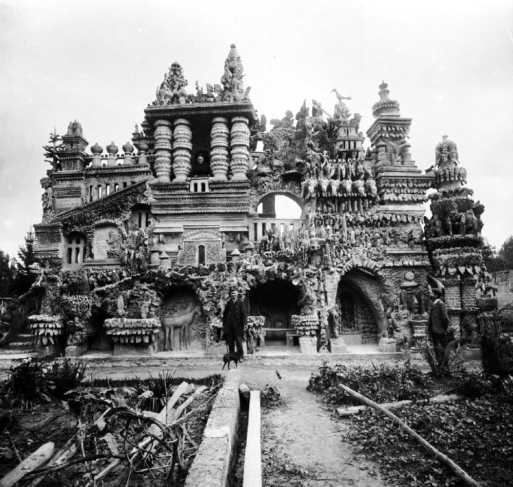 Le Palais idéal de Ferdinand Cheval vers 1890 | Domaine public