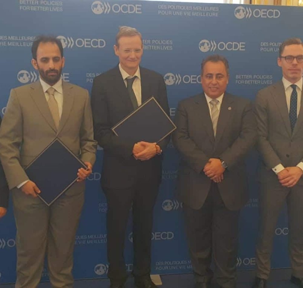 Le Qatar signe un accord historique avec l'OCDE pour renforcer ses conventions fiscales en 2018 - Ambassade du Qatar à Paris.