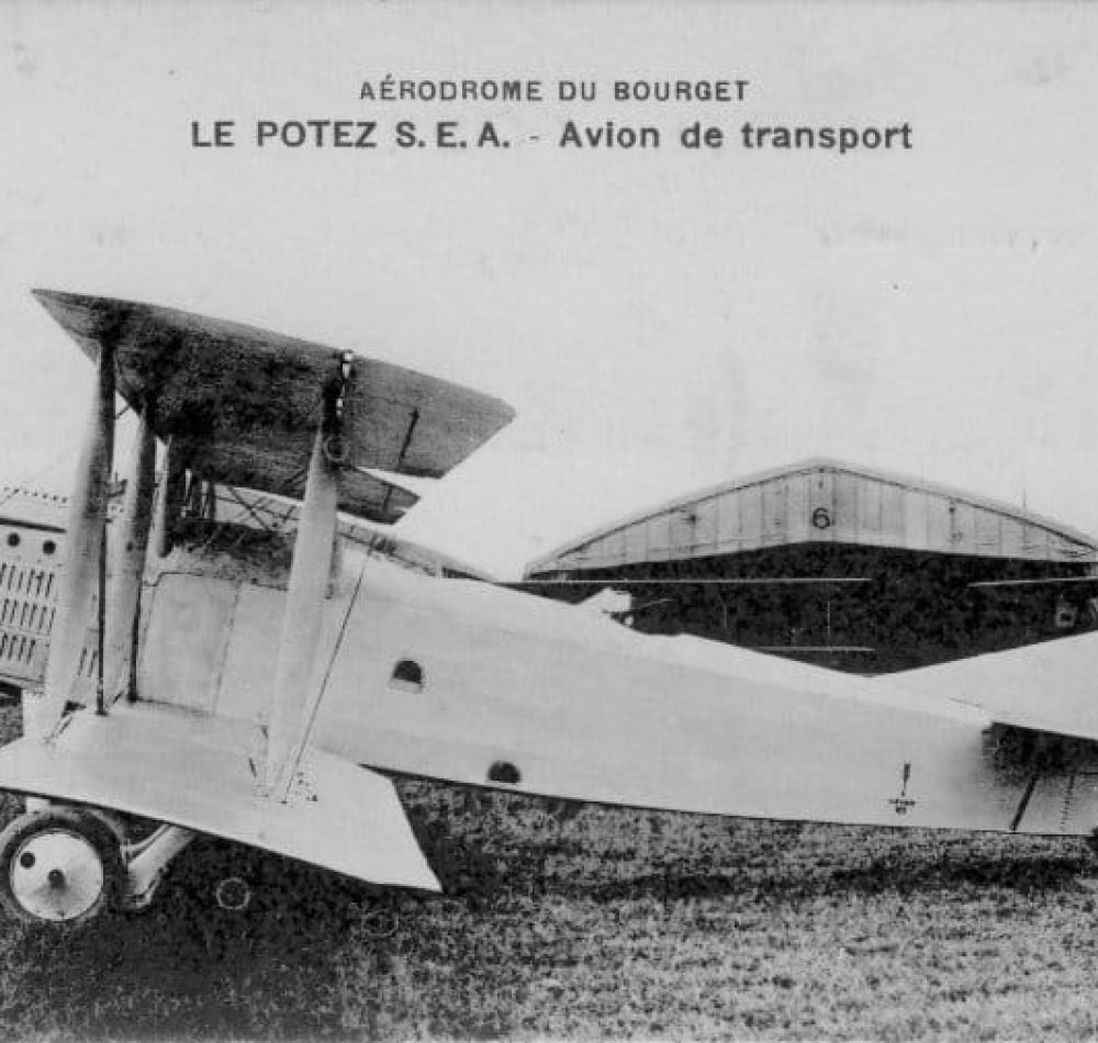 Le SEA IV C2 est un biplan monomoteur de chasse français conçu à la fin de la Première Guerre mondiale - auteur inconnu | Domaine public
