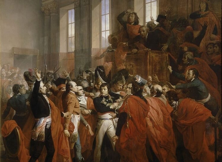 Le général Bonaparte au Conseil des Cinq-Cents, François Bouchot, 1840 I Domaine Public