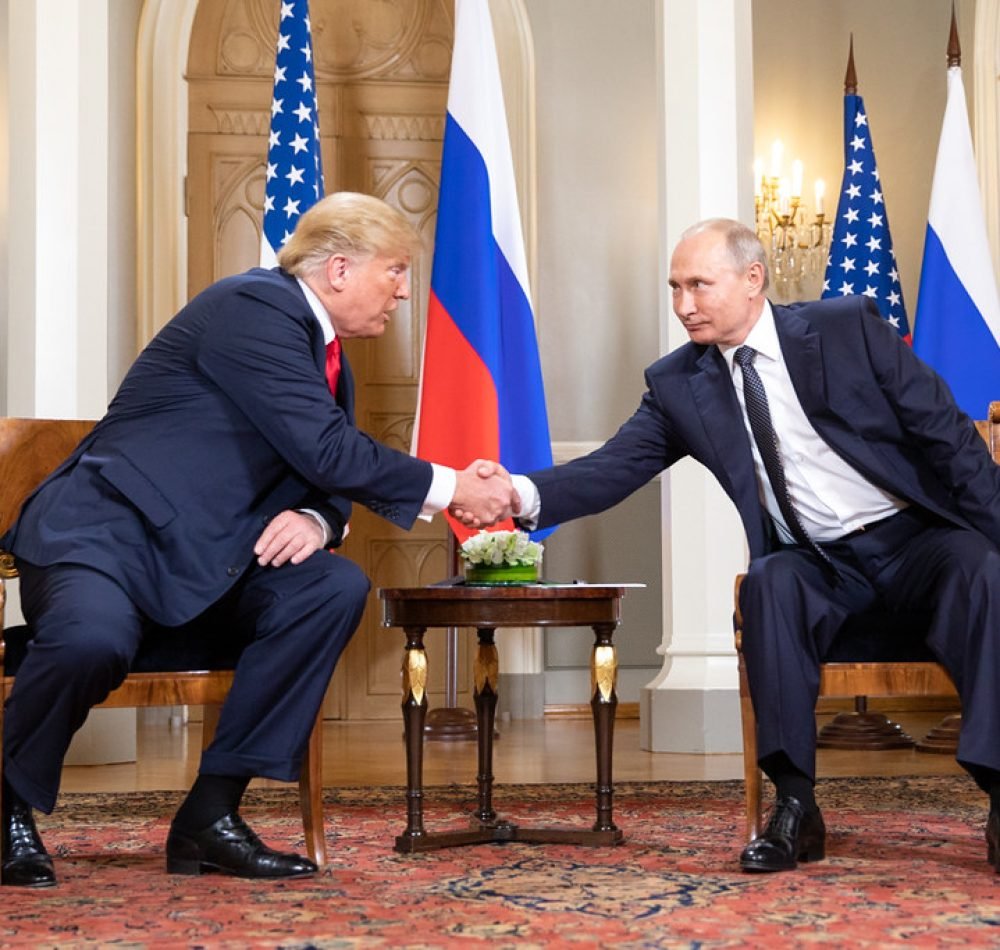 Le président Donald J. Trump et le président Vladimir Poutine de la Fédération de Russie le 16 juillet 2018 - Shealah Craighead | Domaine Public
