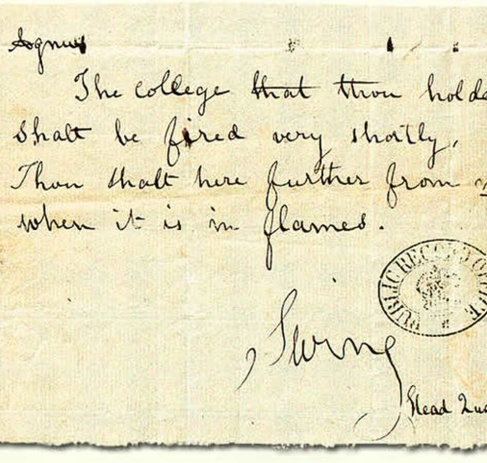 Lettre du Capitaine Swing – Unknown author | Domaine public