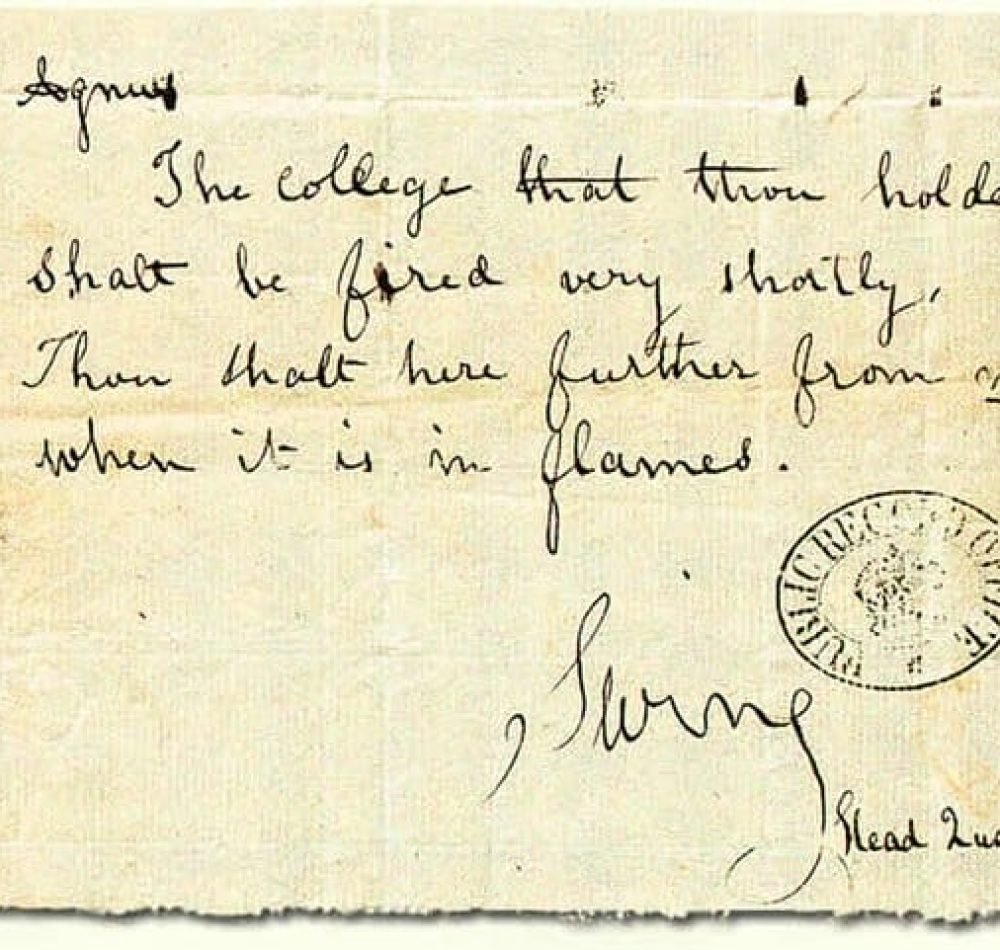 Lettre du Capitaine Swing – Unknown author | Domaine public