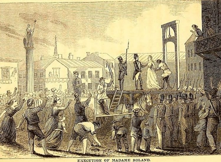 L'exécution de Madame Roland - Abbott, John S. C., New York, Harper & brothers | Domaine public
