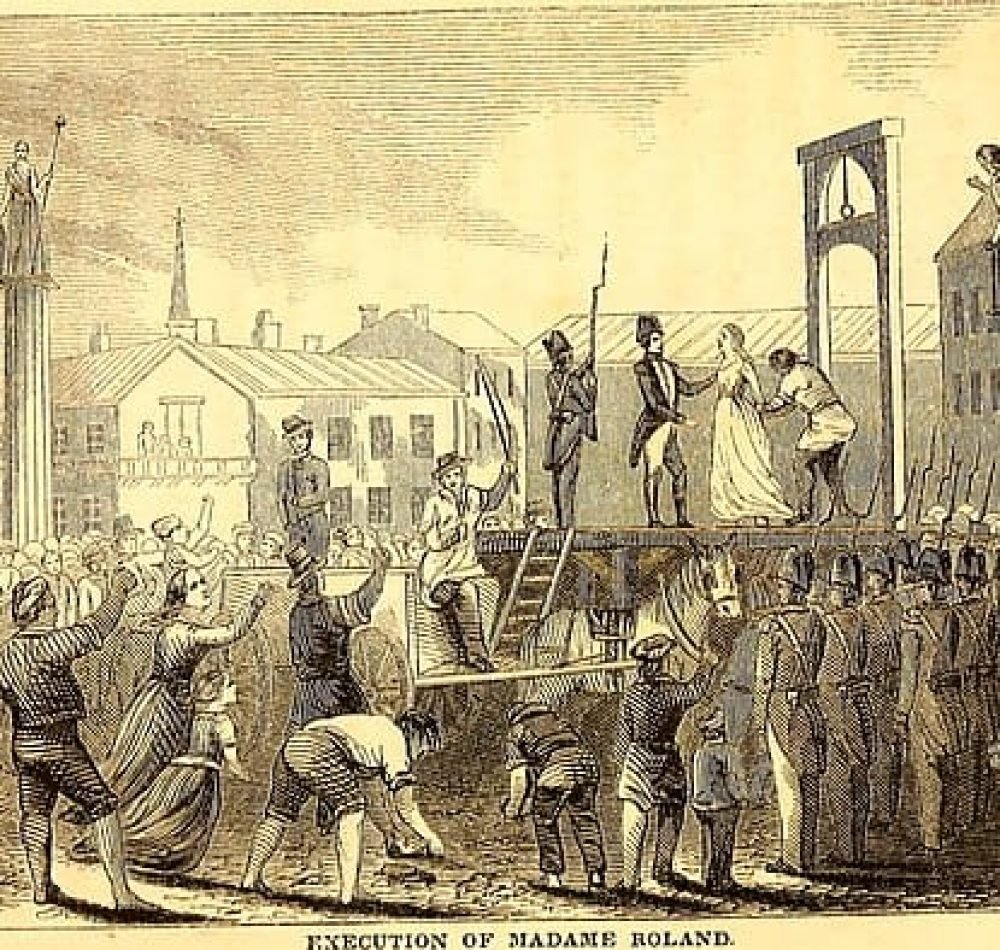 L'exécution de Madame Roland - Abbott, John S. C., New York, Harper & brothers | Domaine public