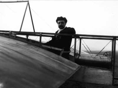 Louis Blériot vers 1908, BNF I Domaine Public